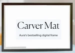 Aura AF600BLK 10.1 Inch Digital Picture Frame - Black. Fixed Price $112.00.