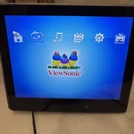 Viewsonic Digital Photo Frame W/auto On/off Light Sensor VFD820. Fixed Price $20.00.