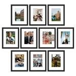 Upsimples Frame Set Of 10, Display Pictures 5X7 Mat Or 8X10 Without. Fixed Price $32.96.