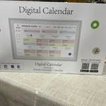 Ssa Digital Calendar ZN-DP1002C 10.1 Family Calender Chore Chart Touchscreen. Fixed Price $70.00.