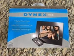 Dynex Digital Picture Frame DX-DPF0712L W/ Remote & Accessories Open Box. Fixed Price $6.09.