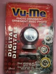 Vu-me Digital Photo Christmas Ornament 70 Display 1.5" Red. Fixed Price $45.65.