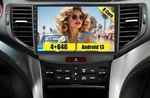 Roinvou 8 Cores 4+64G Android Car Radio For Acura Tsx 2009-2014/HONDA Accord. Fixed Price $120.00.