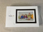 Dragon Touch Classic Digital Picture Frame 10 Wi-fi, Brown New Openbox. Fixed Price $25.00.