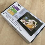 Coby DP700 Blk 7" Digital Photo Frame New Open Box. Fixed Price $14.99.