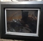 Brookstone My Life 10" Digital Picture Frame Black AH1812-B. Fixed Price $69.97.