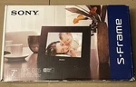 Sony S-frame DPF-D75 Digital Photo Led Backlit With Remote. Fixed Price $23.50.