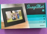New Tangelo Snapshot 7" Digital Photo Frame Built In Speakers Remote Control. Fixed Price $15.67.