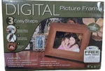 Smart Parts Natural Wood Digital Picture Frame 7" Display Ac Uses Sd/mmc/ms/xd. Fixed Price $29.99.