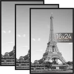 Picture Black 3 Pack, Scratch-proof Poster Frames For Photo. Fixed Price $48.17.