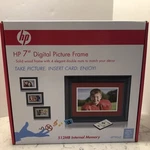 Hp 7" Digital Solid Wood Picture Frame With Remote DF780A2 512MB Memory. Fixed Price $10.99.
