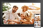 15.6 Inch Large Digital Picture Frame Canupdog Wifi 1920*1080 Touchscreen 2+64GB. Fixed Price $94.99.