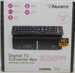 Aluratek Digital Tv Converter Pvr Box With Personal Video Recorder (ADTB01F) New. Fixed Price $59.88.