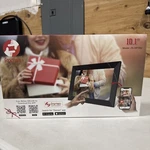 Akimart Wifi Digital Photo Frame, Model: ZN-DP1002, 10.1 Screen Frameo App F5 Y. Fixed Price $34.99.