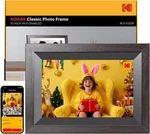 Kodak 10" Wi-fi Digital Picture Frame, Solid Wood Tone Chocolate RCF-1012W. Fixed Price $52.99.