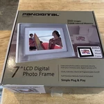 Pandigital 7" Lcd Photo Frame New In Box Up 1000 Images Open. Fixed Price $27.00.