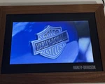 Harley-davidson Digital Picture Frame HDX-99233 Wooden Lcd W/ Remote No Stand. Fixed Price $26.10.