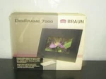 Braun Digiframe 7000 7" Digital Photo Mint Mib. Fixed Price $41.49.