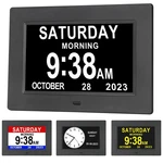 Aowasi Digital Calendar Clock, 12 Custom Alarm Options, With D.... Fixed Price $39.68.