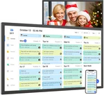 24" Digital Wall Calendar Frame - Sync Google, Chore Chart & Rewards Display. Fixed Price $649.99.