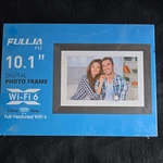 Digital Photo Frame 10.1'' 32GB Storage Wifi 6 -2.4 Gh Fullja F12 Christmas Gift. Fixed Price $29.99.