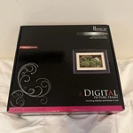 New Digital Decor 8" Photo Frame Black 512MB Memory. Fixed Price $12.99.