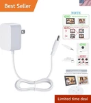 Compact 5FT Power Adapter For Aura Carver AF100 AF900 - Fast Charge, Approved. Fixed Price $35.99.