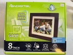 Pandigital 8" Lcd Photo Frame Stores 6400 Images Simple Operation No Pc Required. Fixed Price $29.99.