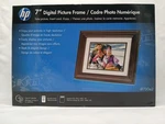 Hp Inch Brown Digital Picture Frame W/ Remote 4.3 Lcd Screen Model DF730A2. Fixed Price $9.99.