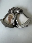New No Box 6 5" Beautiful Malden Wedding Bell Frame 2 Opening. Fixed Price $12.00.
