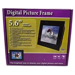 Portable Usa 5.6" 3-IN-ONE Digital Picture Frame New Photos, Music, Video. Fixed Price $17.95.
