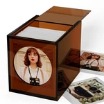 Acrylic Polaroid Frame & Photo Storage For I-/600/SX-70 Films, 4.2''X3.5'' Fi.... Fixed Price $43.51.