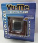 Vu Me Cube Store And Display Photographs Up 70 Pictures Brown With Usb. Fixed Price $14.95.