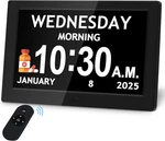 10.1'' Digital Clock, 1280*800P Extra Large Display, With Date,. Fixed Price $66.99.