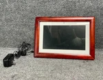 Viewsonic VFM1024W-11 Inch Lcd Digital Photo Frame Brown Stylish Display. Fixed Price $35.00.