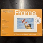 Skylight Digital Frame 10" Touchscreen - White New Sealed. Fixed Price $99.99.