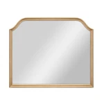 Mcs Master & Co. 36X30 Mirror With Natural Woodgrain Solid Frame, Arched.... Fixed Price $184.45.