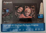 Polaroid PDWX-1050C Expresso Brown Wood Led 10" Wifi Digital Picture Frame. Fixed Price $45.99.