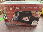 Brand New Opti Pix 7" Viewable Image Digital Picture Wood Frame 9" 6 1/2". Fixed Price $19.00.