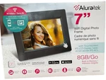Aluratek 7" Wifi Digital Photo Frame Touchscreen 8GB Ips Lcd AWDMPF107F New. Fixed Price $29.99.