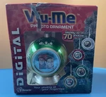Vu-me Digital Christmas Ornament- Green-displays 70 Photos Never Used!!. Fixed Price $12.99.
