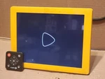 Nixplay W10A Wi-fi Digital Frame Picture 10" Yellow W/oem Remote Control. Fixed Price $149.99.