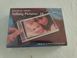 Sharper Image Talking Pictures Album For 24 Photos, Record Voice Messages New. Fixed Price $24.95.