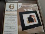 New Pandigital 6" Lcd Picture Photo Frame 128MB Remote Control Usb A/c. Fixed Price $29.99.