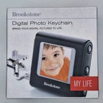 Brookstone Digital Photo Keychain Stores 100 Pics Plug & Play Ready New Box. Fixed Price $6.00.
