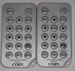 Lot Coby DP812 Digital Photo Frame Slideshow Remote Control White. Fixed Price $11.99.