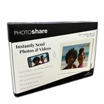 Simply Smart Home Photoshare Wifi 10" Resin Digital Picture Frame FSM010CW White. Fixed Price $36.86.