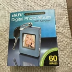 SHIFT3 Digital High Resolution Lcd Photo Album W/keychain Usb Rechargeable Nib. Fixed Price $15.00.