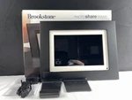 Brookstone Photoshare FSM08BLB Black Inch Smart Digital Picture Frame. Fixed Price $49.99.