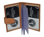 Credit Card Picture Holder 18 Pages With Snap New Tan Gift Idea Free Shipping. Fixed Price $15.99.